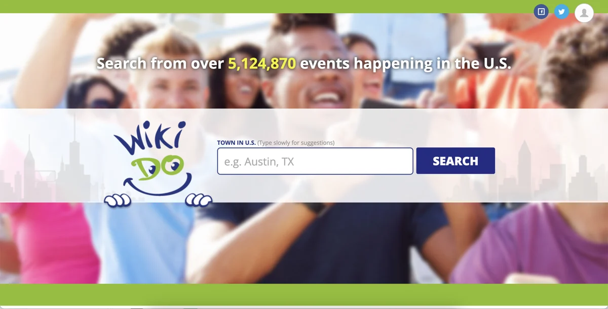 WikiDo event search
